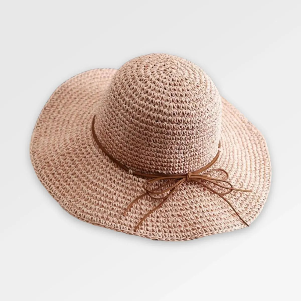 Packable Straw Bucket Hat