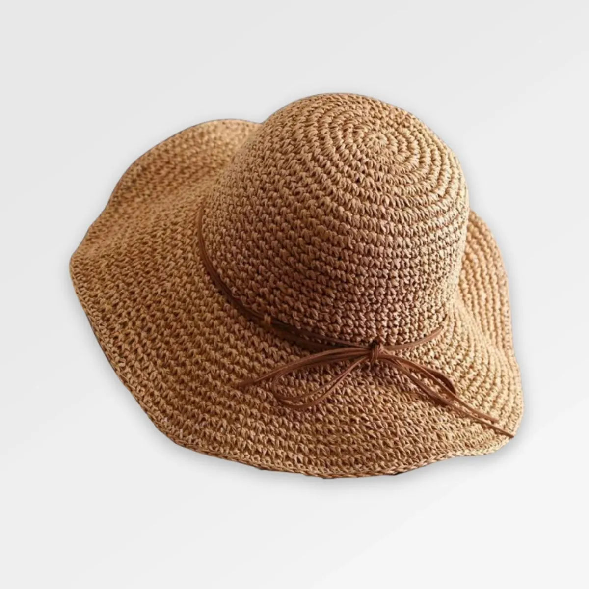 Packable Straw Bucket Hat