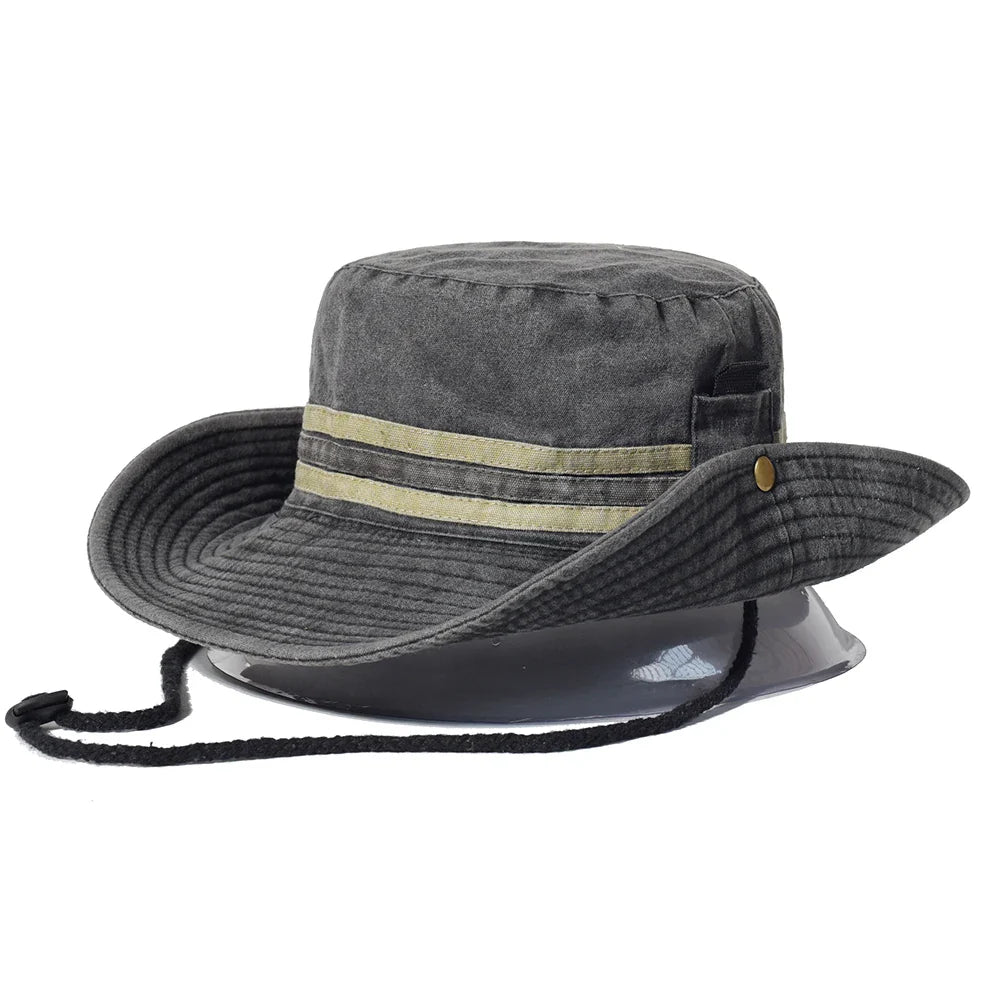 Green Bucket Hat for Men