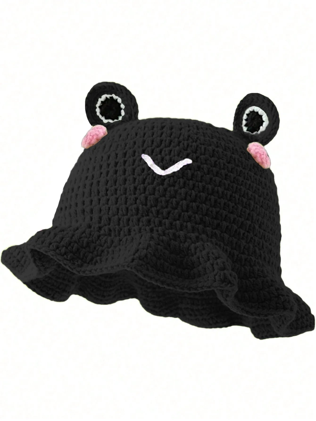 Frog Crochet Bucket Hat