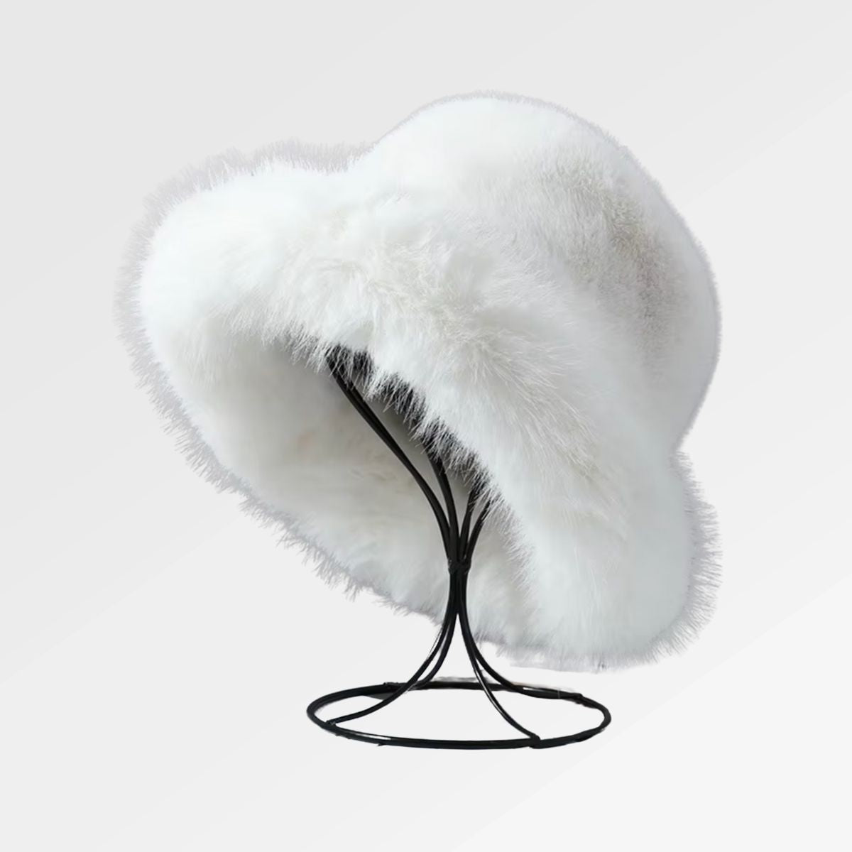 Women_s_Fluffy_Bucket_Hat side view